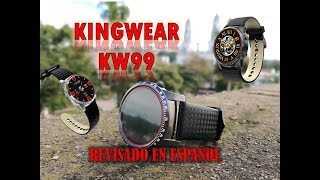 ☑️KINGWEAR KW99 EN ESPAÑOL 2018 REVISADO A FONDO SMARTWATCH MEJOR QUE APPLE WATCH Y OTRAS MARCAS [upl. by Ybloc]