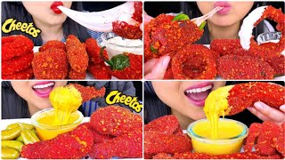 ASMR EATING  Best of asmrphan eating CHEETOS PICKLE CHEETOS FRIED CHICKEN CHEETOS CHEESE BALLS [upl. by Yeldua]