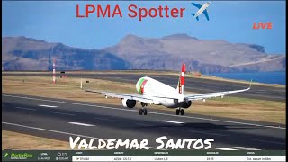 Madeira Airport Live Action LPMA Spotter ✈️ 01112024 [upl. by Byrdie997]