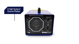 OdorStop OS3500  Ozone Generator Air Purifier with 3 Ozone Plates [upl. by Priestley863]