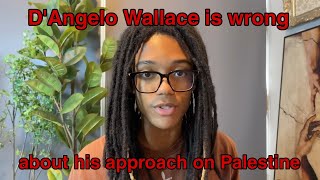 DAngelo Wallace and Palestine [upl. by Rabiah]