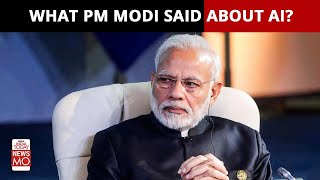 quotArtificial Intelligence Can Destroy 21st Centuryquot PM Narendra Modi Flags Threats Posed By AI [upl. by Qooraf53]