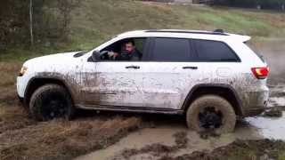 2014 Jeep Grand Cherokee in the mud  WK2 offroading [upl. by Yra]