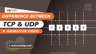 TCP vs UDP  Animation Video  Transport Layer  Network Kings [upl. by Awe]