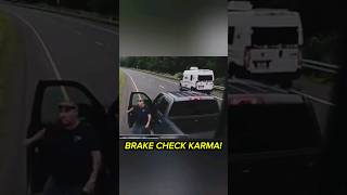 Instant Karma For Brake Checking a Semi Truck [upl. by Agathe434]