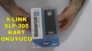 S Link SLP 305 Universal Multi Card Reader Kutu Açılışı ve İnceleme [upl. by Hong]