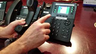 HOW TO ANSWER AND HOLD A CALL 3CX GRANDSTREAM [upl. by Ciri]