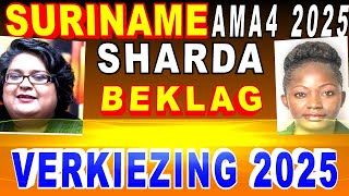 SURINAME ABOP Amafo niet weer samen met Brunswijk Sharda Ganga Verkiezing 2025 SU NA ME 2024 [upl. by Orag]