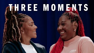 Three Moments With Candace Parker amp Aliyah Boston  adidas [upl. by Maletta]