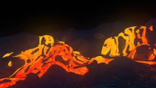 Geminus 3D Realflow Lava Animation [upl. by Annua]