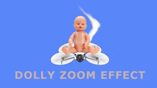 How to do a quotDolly Zoomquot effect with Mini 4 Pro [upl. by Eenal353]