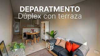 Departamento dúplex de 2 dormitorios con terraza exclusiva Castellanos 448 [upl. by Natie480]