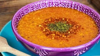 Türkische Linsensuppe mit Bulgur und Reis  Ezo Gelin Corbasi [upl. by Nivej]