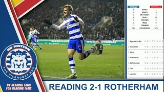 Reading 21 Rotherham PostGame Show [upl. by Airamak]