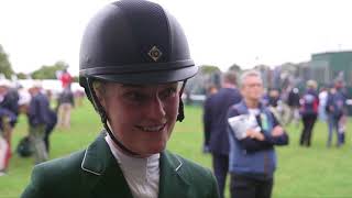 Land Rover Burghley Horse Trials 2017  Showjumping Clare Abbott [upl. by Alves]