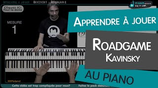 Apprendre Roadgame de Kavinsky  Tuto Piano  Partition [upl. by Harrod]