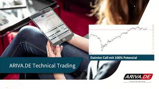 Technical Trading  Daimler Call mit 100 Potenzial [upl. by Laszlo]