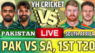 Pakistan Vs South Africa 1st T20 Match  PAK vs SA Match [upl. by Egiaf492]