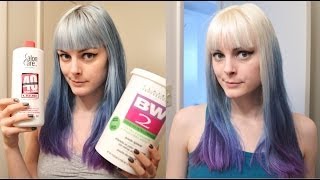 How to Bleach Hair White Bleaching Tutorial [upl. by Chace]