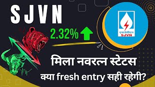 SJVN share latest news today  SJVN share target  SJVN share NEWS  THE SHARE SHIKSHA [upl. by Gilud308]