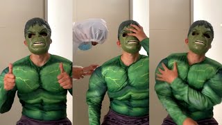 Video Hulk Funny Tiktok Videos  Tiktok NukaandNiku shorts [upl. by Akeemaj]