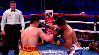 Srisaket Sor Rungvisai vs Roman “Chocolatito” Gonzalez 2 BAD Highlights HBO Boxing [upl. by Anaibaf]