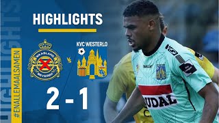 Highlights WaaslandBeveren  KVC Westerlo 21 [upl. by Kattie]