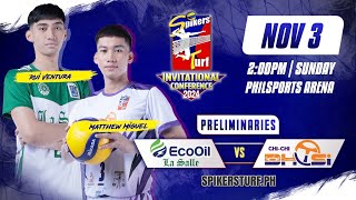 ECOOIL vs CHICHI  Full Match  Preliminaries  2024 Spikers Turf Invitational Conference [upl. by Jobey]