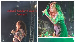 Monali Thakurs Live in concert [upl. by Pepi]