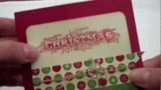 Dazzling Details Christmas Stampin Up [upl. by Ottillia]