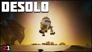 Astroneer Basics Going to DESOLO Gathering Wolframite  Ep4  Z1 Gaming [upl. by Ikaz]