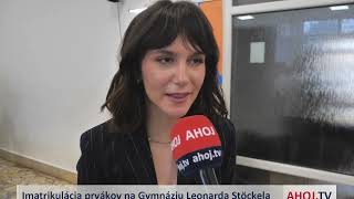 Imatrikulácia prvákov na Gymnáziu Leonarda Stöckela [upl. by Pavla]