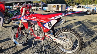 2024 GASGAS MC250 RIDDEN BY MULTI NATIONAL CHAMPION NEVILLE BRADSHAW AT SOUTHWICK MX338 [upl. by Oiracam]