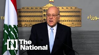 Lebanons Najib Mikati Hezbollah ready to implement UN ceasefire resolution [upl. by Mlohsihc]