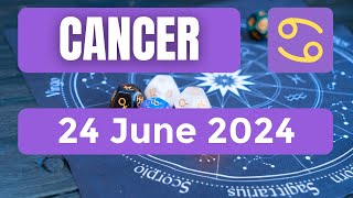 Cancer horoscope  Cancer Horoscope for Today 24 June 2024 [upl. by Angie]