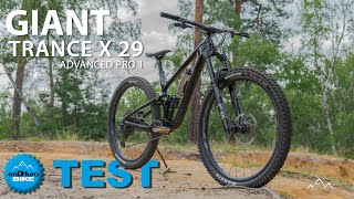 Test GIANT Trance X 29 Advanced Pro 1  Le meilleur AllMountain du moment [upl. by Dubenko]