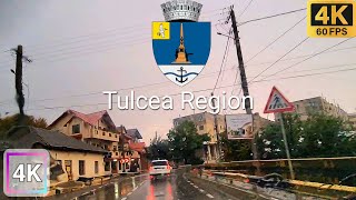 Tulcea Region  Driving on a Rainy Day [upl. by Irehj]