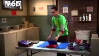 sheldon use FlipFold Clothing Folding Board in Season 2 Episode 1 The Bad Fish Paradigm mp4 [upl. by Laforge]