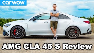 AMG CLA 45 S review  see how quick it REALLY is to 60mph [upl. by Crosley234]