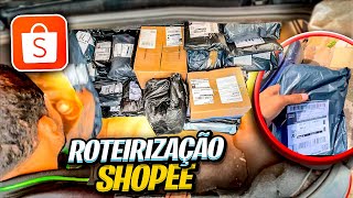 COMO SEPARO OS PACOTES DENTRO DO CARRO  ENTREGAS SHOPEE [upl. by Etteniuqna]