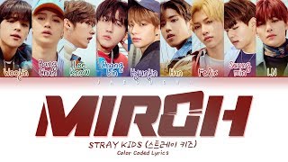 Stray Kids  MIROH Color Coded Lyrics EngRomHan가사 [upl. by Niu]