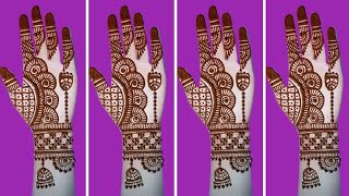 New Easy Mehndi design for Front hand Simple Mehandi design Mehandi ka designHenna Mehndi designs [upl. by Yren]