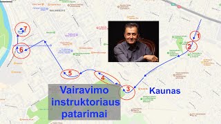 Vairavimo instruktoriaus patarimai K Petrausko gParodos kalnas [upl. by Yhtir]