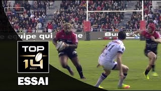 TOP 14 ‐ Essai Mathieu BASTAREAUD RCT – ToulonGrenoble – J9 – Saison 20162017 [upl. by Hawker]