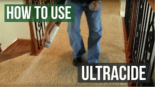 How To Get Rid of Fleas with Ultracide [upl. by Imot]