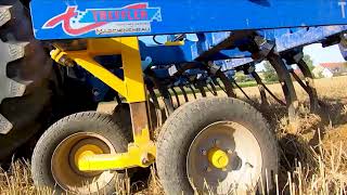 Treffler Precision TGA 3pt cultivator shallow cultivation [upl. by Zampardi]