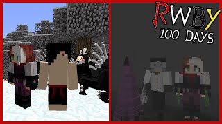 WE KEEP TRYING TO SURVIVE 100 DAYS IN RWBY MOD MINECRAFT Heres What Happened [upl. by Htennaj]