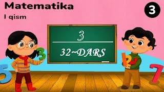 3sinf matematika 32dars  Koʻp xonali sonni koʻp xonali songa koʻpaytirish [upl. by Sunil97]