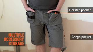 Scruffs Trade Flex Holster Shorts [upl. by Hollie]