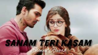 Sanam Teri Kasam slowed Reverb song lofimusic song [upl. by Eirlav]